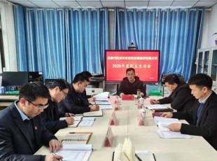 意昂娱乐 召开2020年度向导班子民主生涯会